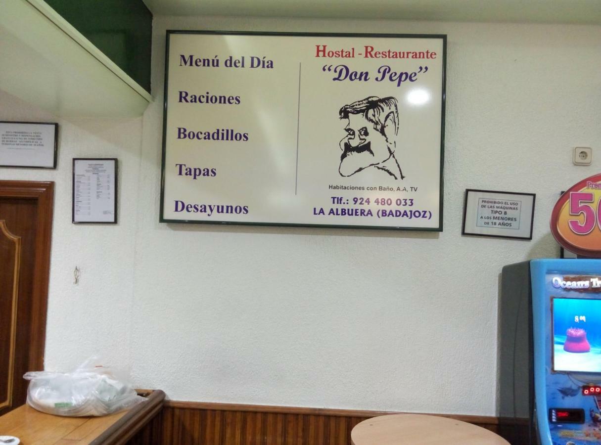 Hostal Don Pepe La Albuera Exterior photo